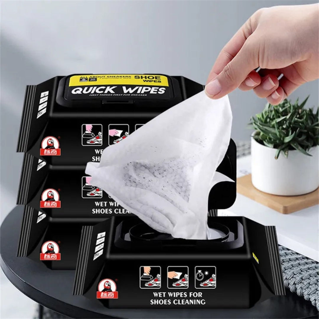 Natural Sneaker & Shoe Cleaner Wipes