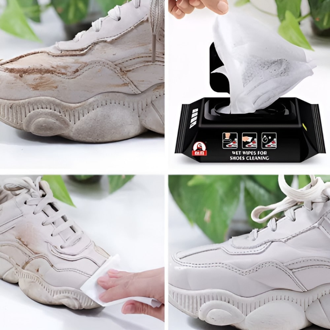 Natural Sneaker & Shoe Cleaner Wipes