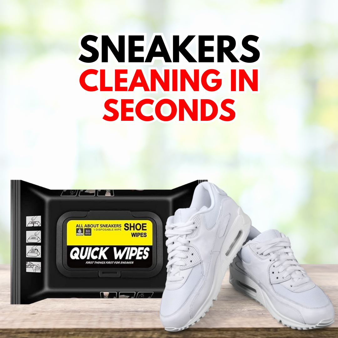 Natural Sneaker & Shoe Cleaner Wipes