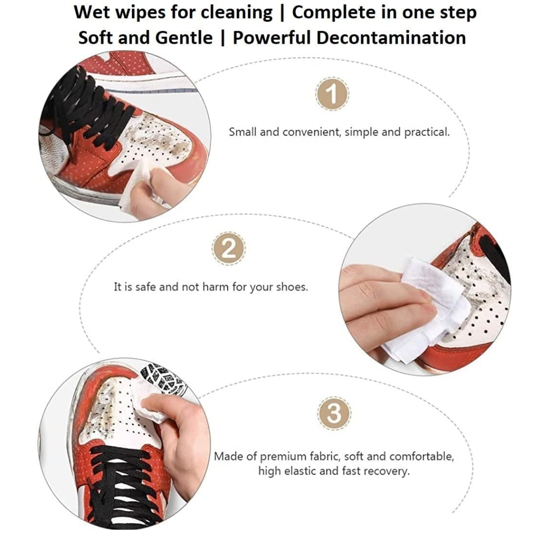Natural Sneaker & Shoe Cleaner Wipes