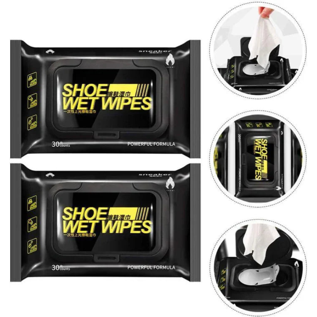 Natural Sneaker & Shoe Cleaner Wipes